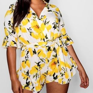 Boohoo Size 16 Romper